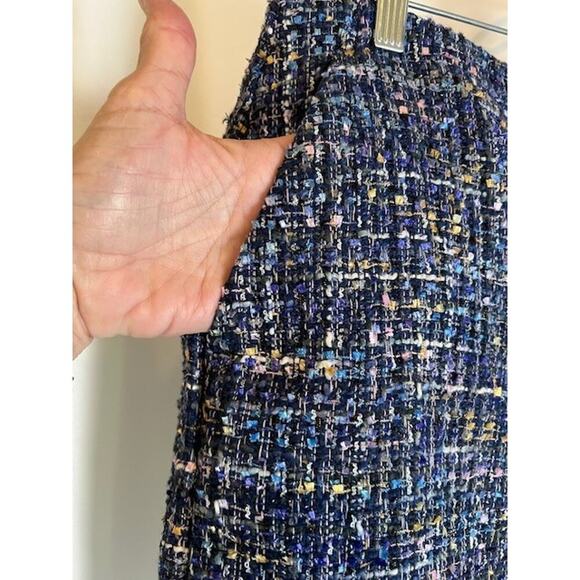 Vero Moda Tweed Mini Skirt VMChantelle Women's 6 Multicolor New Pockets - Picture 3 of 8